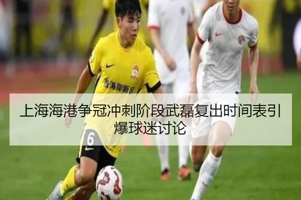 上海海港争冠冲刺阶段武磊复出时间表引爆球迷讨论